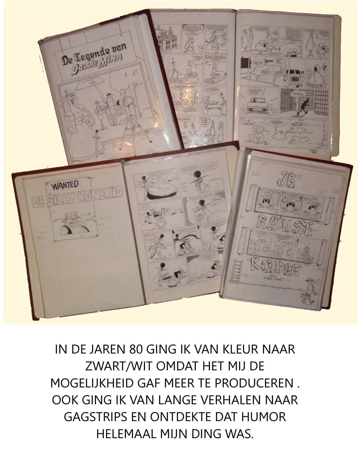 STRIPS GEMAAKT IN DE JAREN 80