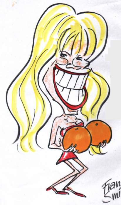 Karikatuur van Kim Holland