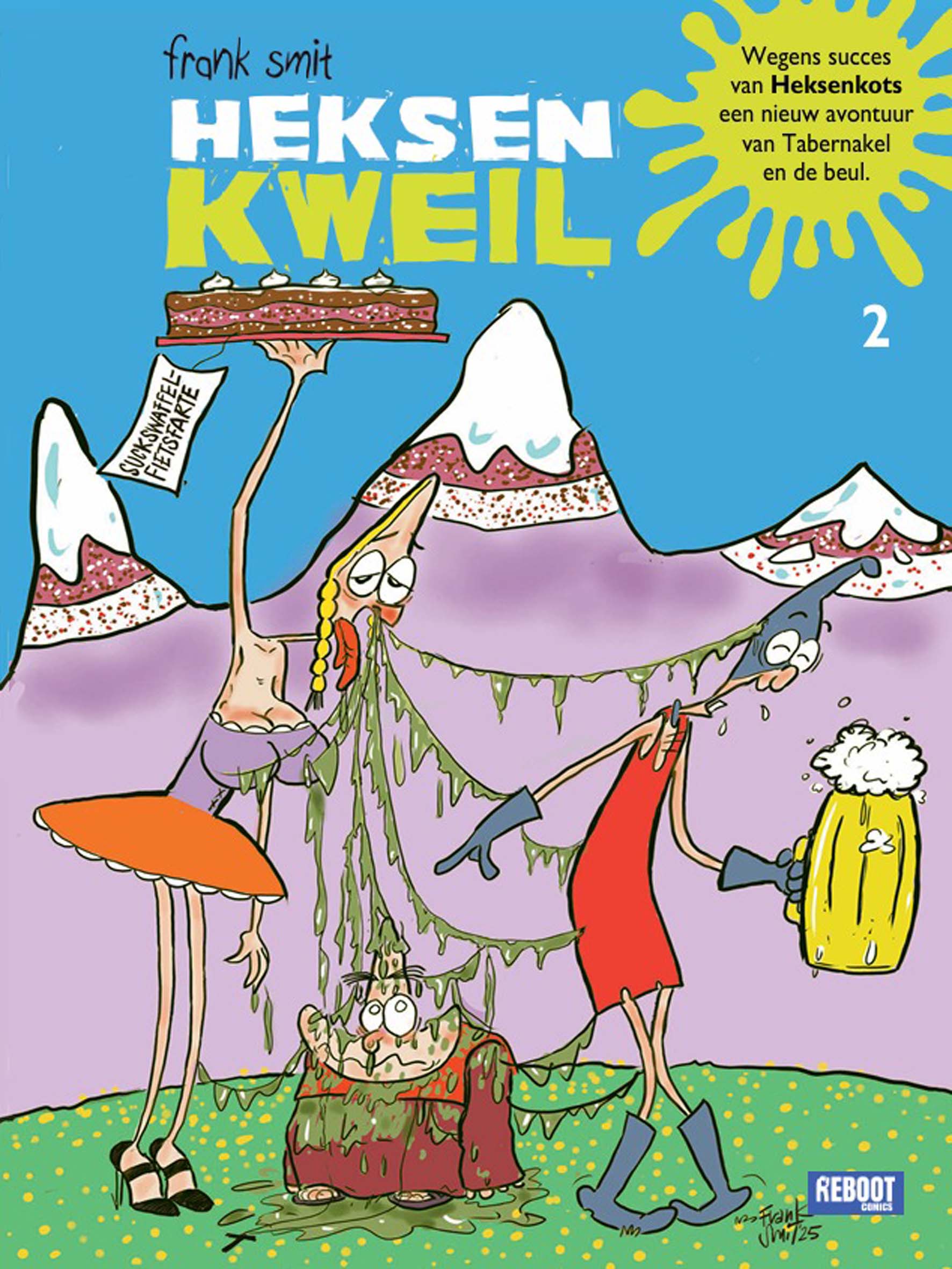 Omslag van DE OFFICIELE COVER VAN HEKSENKWEIL